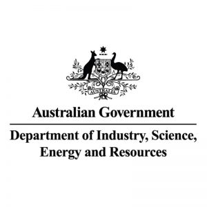 Australian Government — Department of Industry, Science, Energy and Resources logo